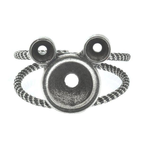 32pp and 39ss Metal Casting Mouse on double band ring base