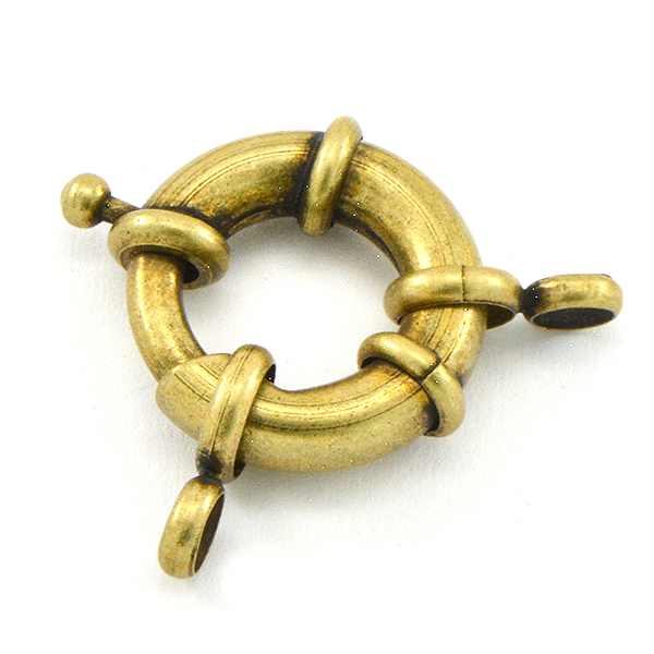 20mm Spring Ring jewelry clasps - 4pcs pack