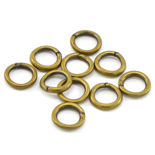 8mm Jewelry Jump rings - 50pcs pack